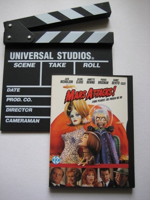 Mars Attacks DVD, Alle leeftijden, Ophalen of Verzenden, Zo goed als nieuw, Romantische komedie