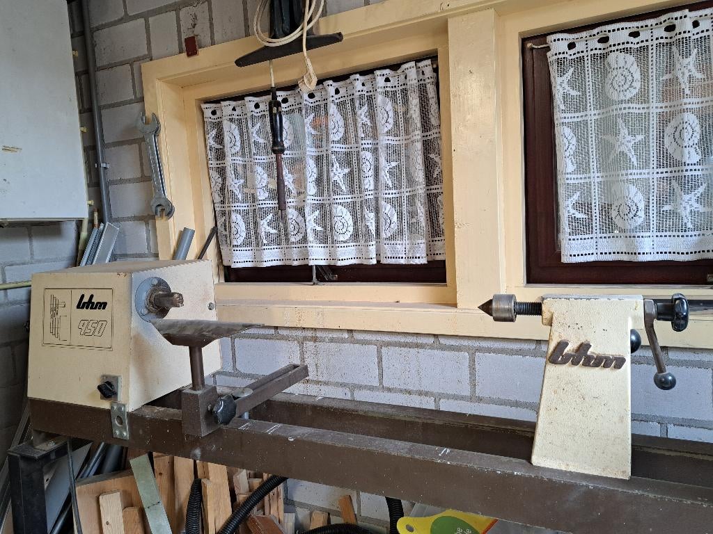 Hout draaibank, Doe-het-zelf en Verbouw, Draaibanken, Ophalen, Gebruikt, Houtdraaibank, 500 tot 1000 mm