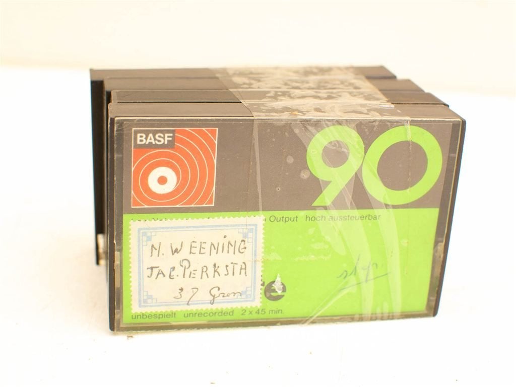 4 Basf cassettebandjes 31234, Ophalen of Verzenden, Gebruikt, Overige genres, 1 bandje