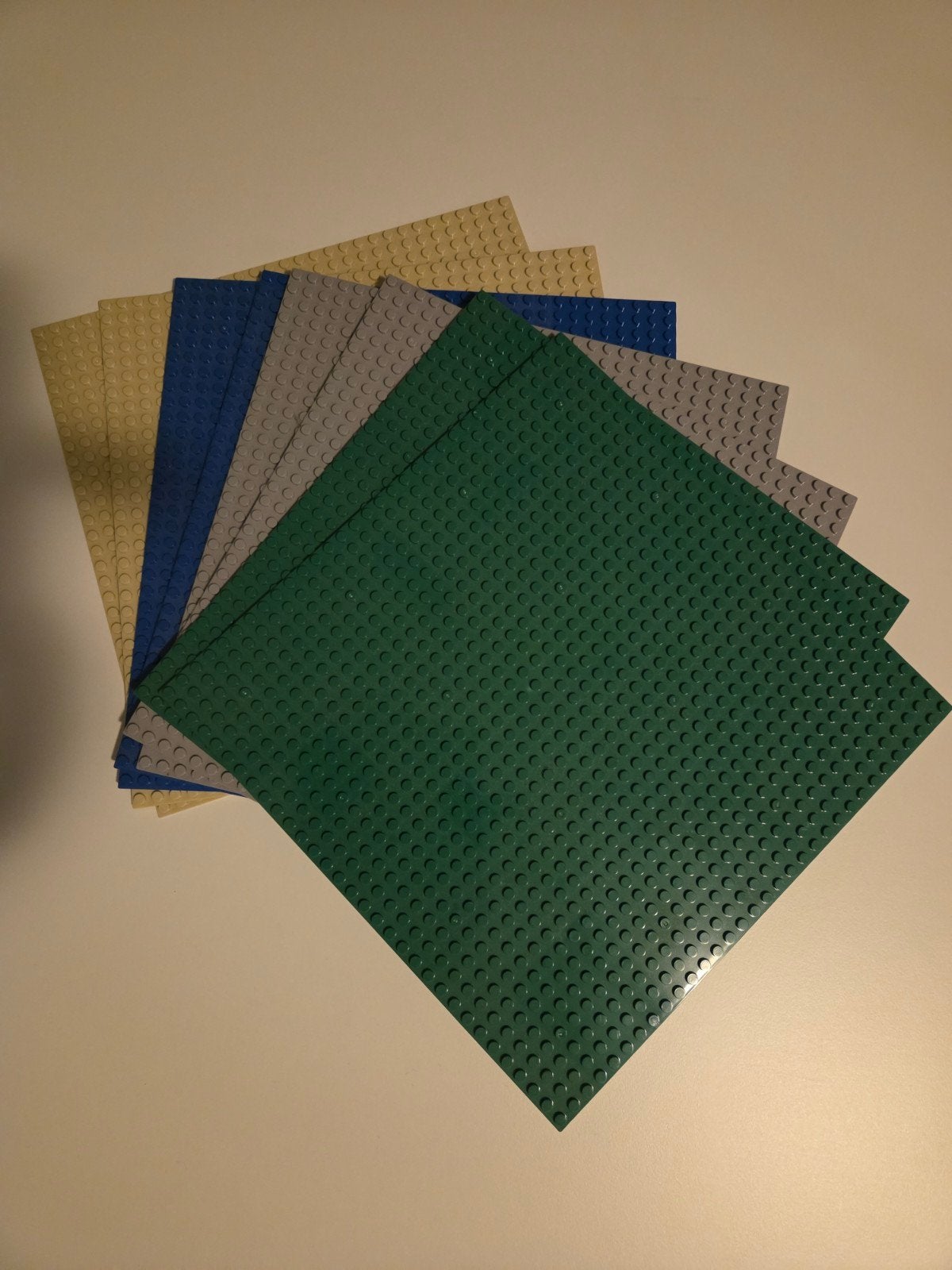 8x Bouwplaat 25x25 cm (32x32 noppen) - Compatibel met LEGO, Ophalen of Verzenden, Gebruikt, Overige merken