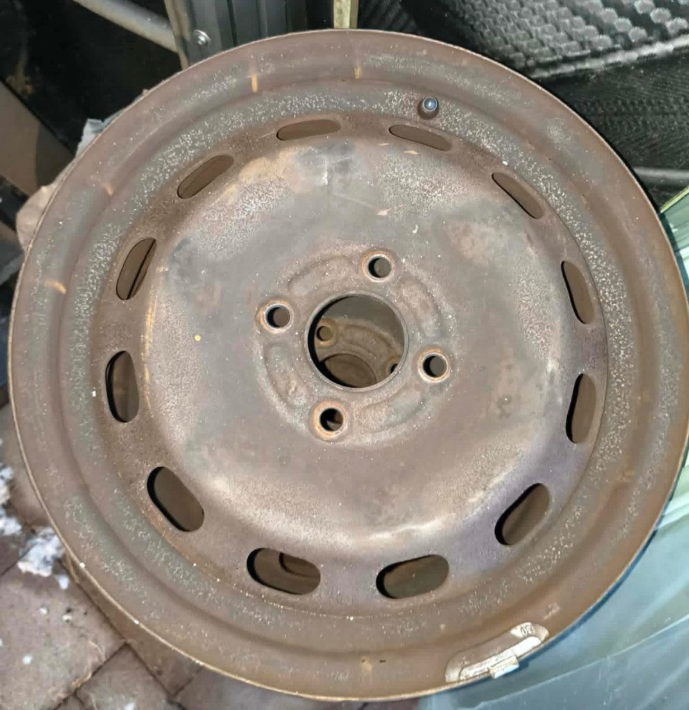 Ford Fiesta originele stalen velgen, Auto diversen, Wieldoppen, Ophalen, Gebruikt