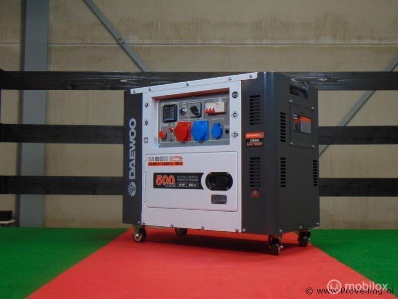 Online Veiling: Daewoo DDAE10500DSE-3G diesel stroomgener..., Nieuw