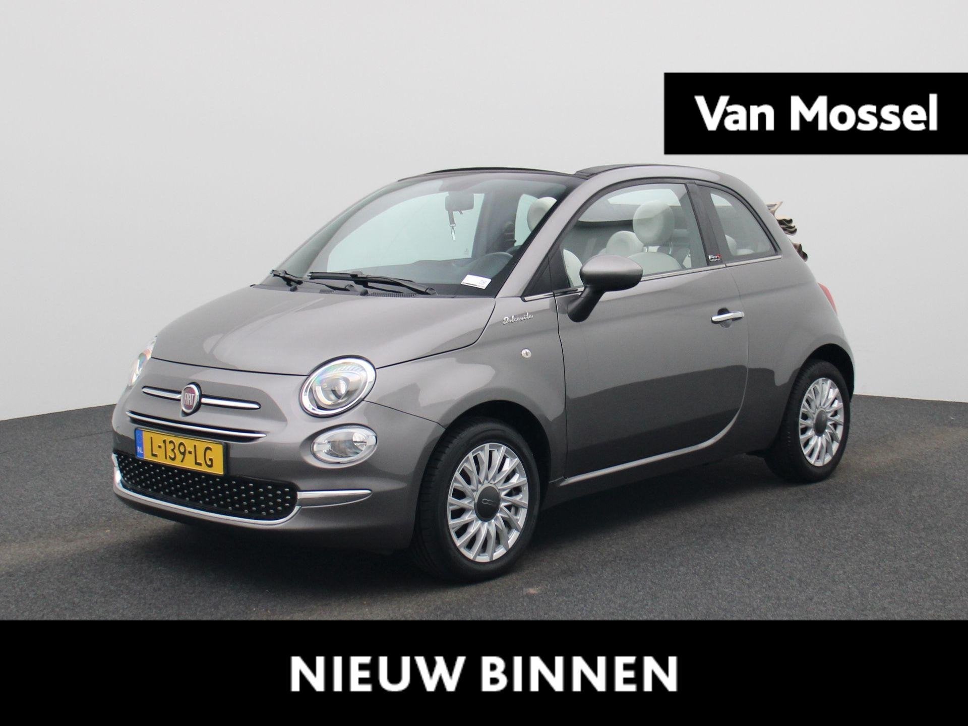 Fiat 500 C 1.0 Hybrid Dolcevita | APPLE CARPLAY - ANDROID AU, Voorwielaandrijving, 12 maanden, Stof, 4 stoelen