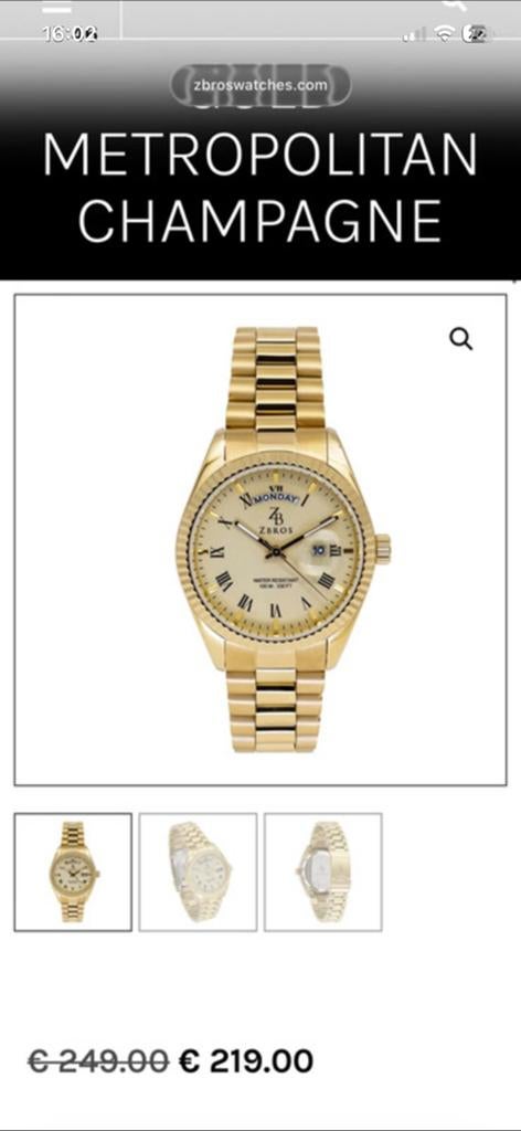 Nieuw horloge, Ophalen of Verzenden, Nieuw, Overige merken