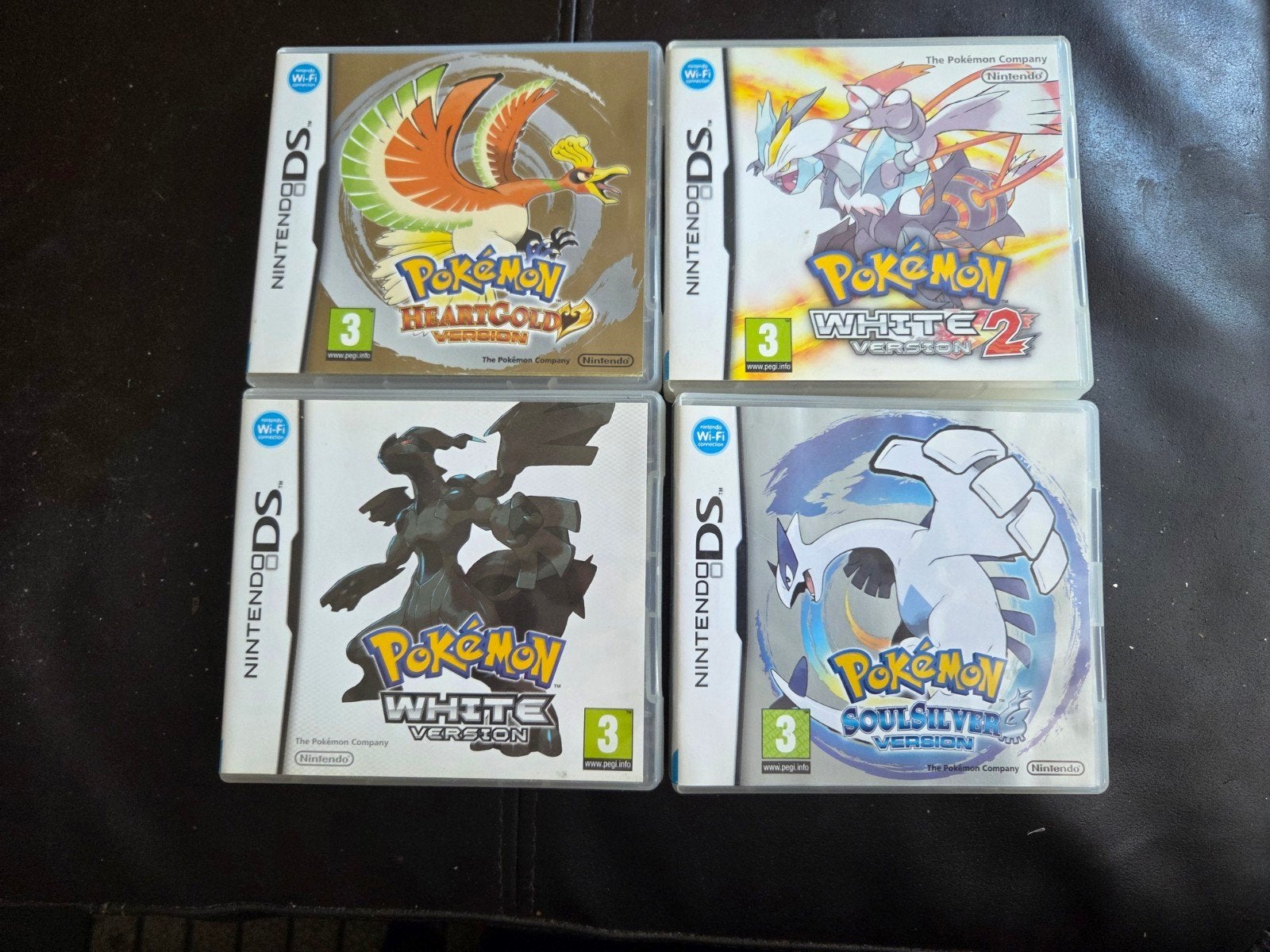 Pokémon DS Spellen: White, White 2, Soulsilver, Heartgold, Ophalen, 1 speler, Zo goed als nieuw, Role Playing Game (Rpg)