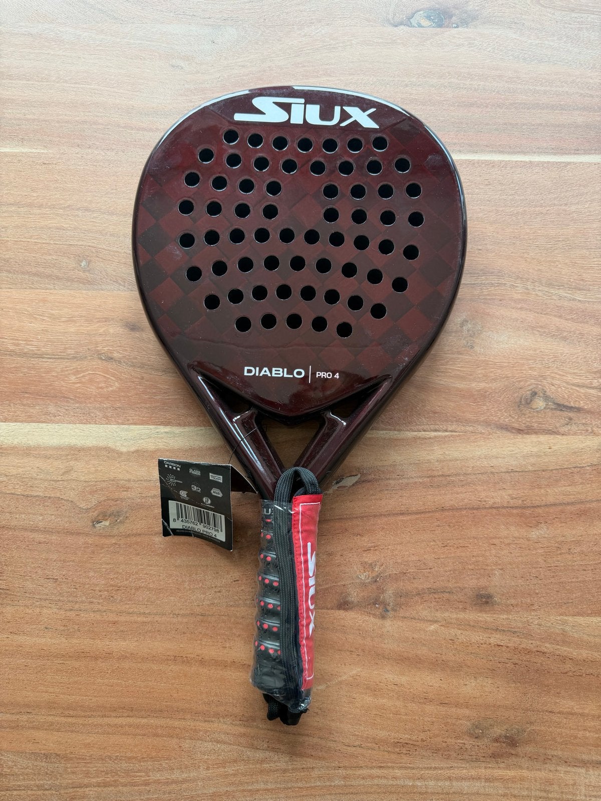 Siux Diablo Pro 4 Padelracket - Nieuw, Ophalen of Verzenden, Nieuw, Padelracket