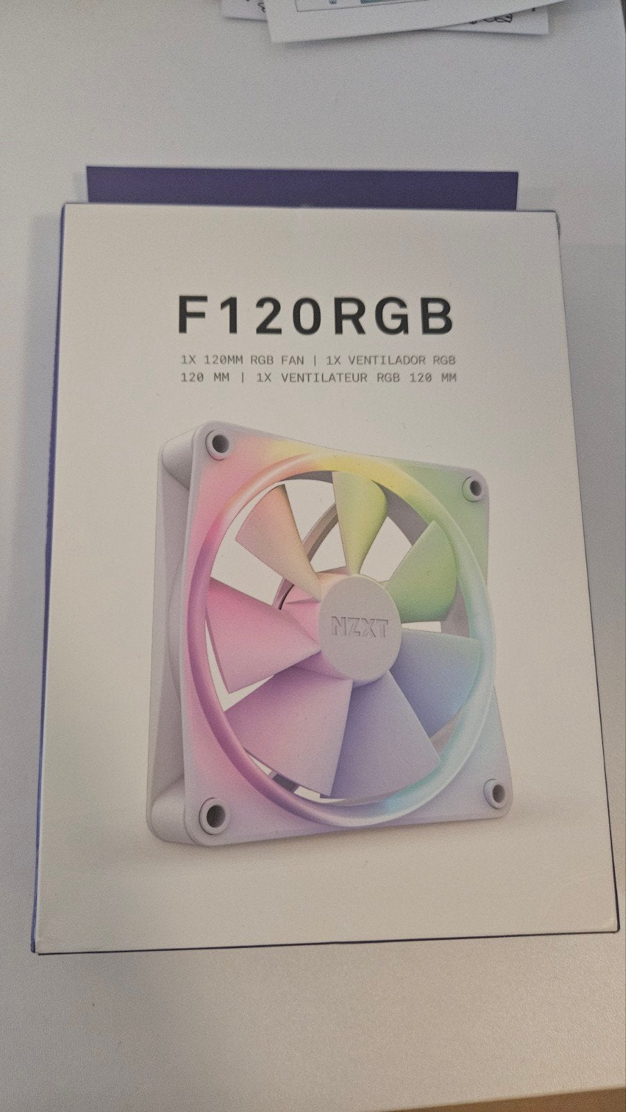 1x NZXT fan F120mm RGB, Computers en Software, Computerkoelers, Ophalen, Nieuw, Luchtkoeling