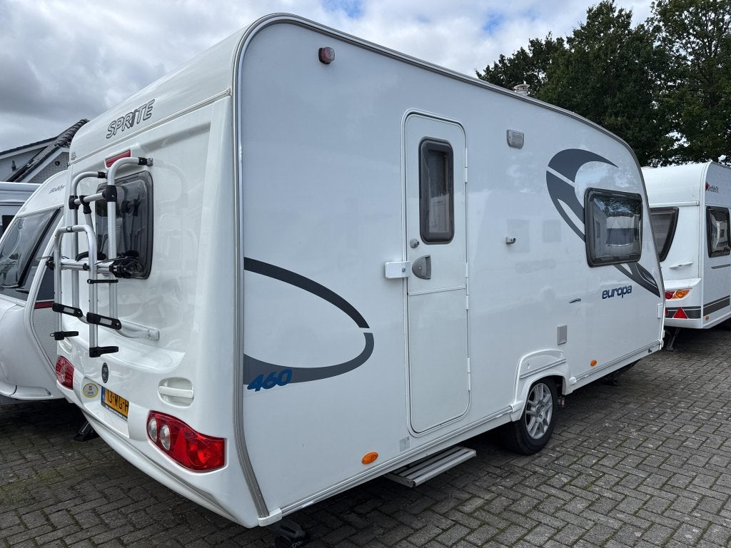Sprite Europa 460 Mover/Voortent/Fietsdr., Tot en met 2, Bedrijf, Sprite, 2 aparte bedden