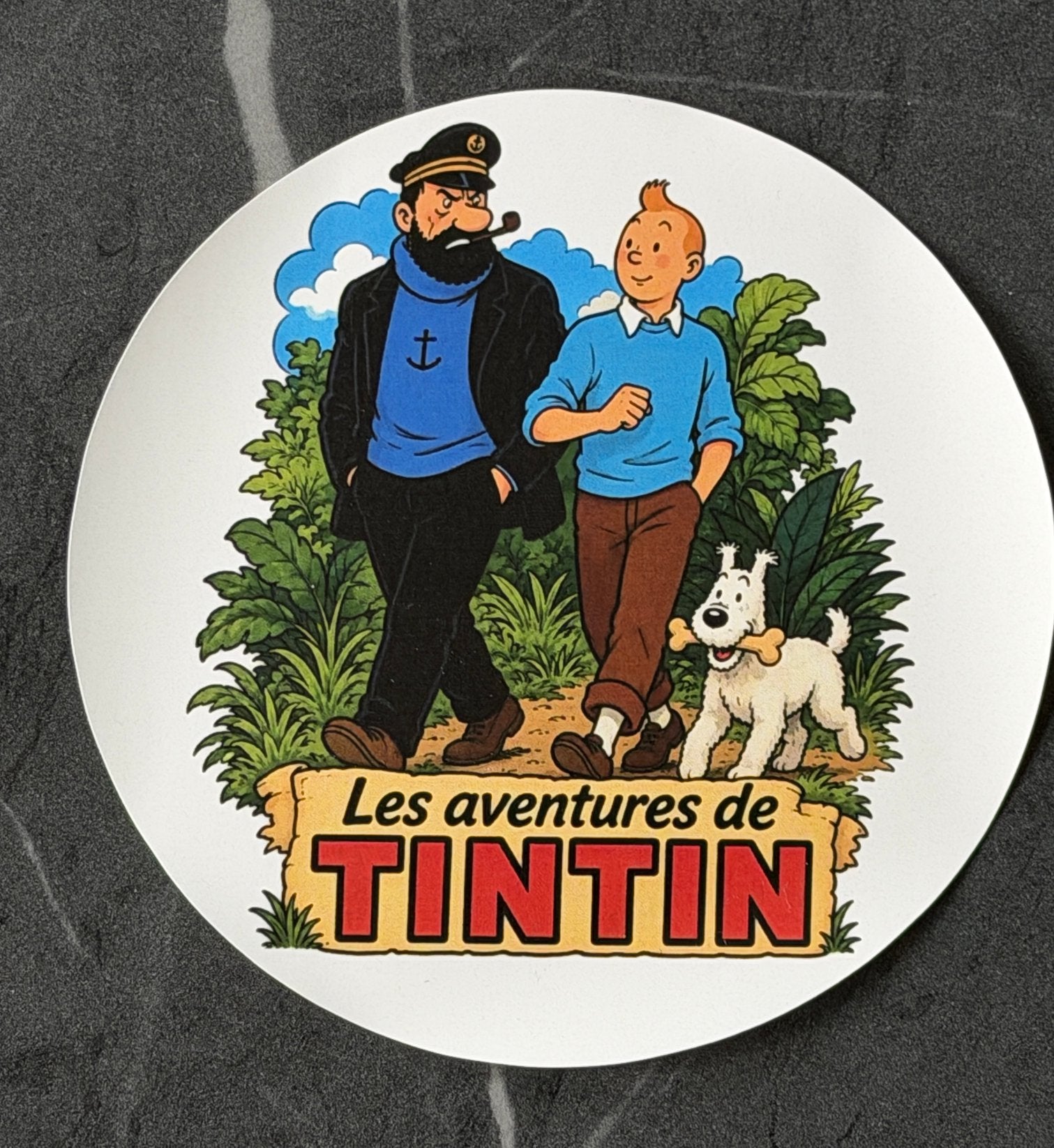 Kuifje Sticker TinTin, Verzamelen, Ophalen of Verzenden, Zo goed als nieuw