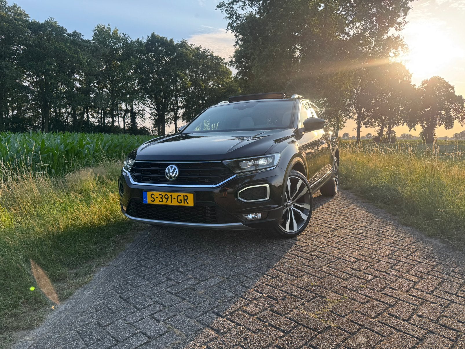 Volkswagen T-Roc 2.0 TSI 190pk 4Motion 7-DSG 2018 Zwart, Auto's, Volkswagen, Automaat, 1984 cc, Zwart, 11 km/l