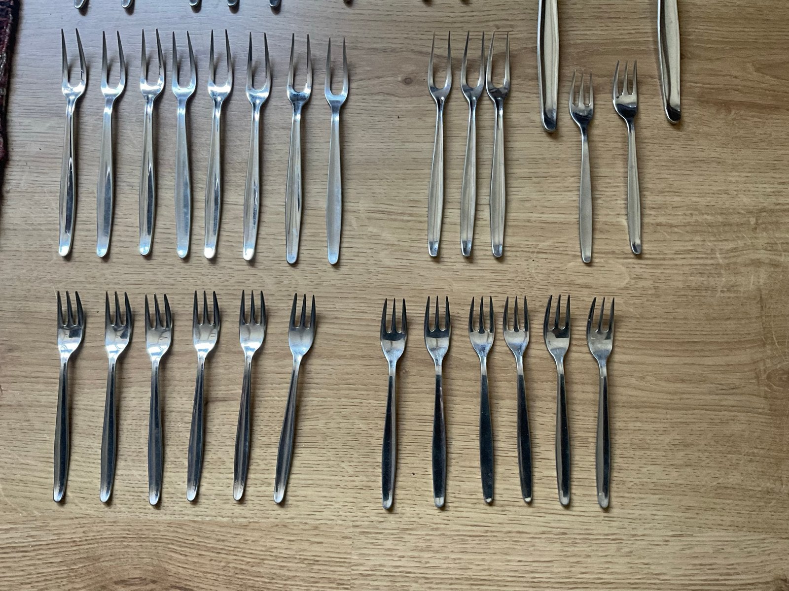 Bestekset Kempen en Begeer Durfine Jeunesse S17 edelstaal, Antiek en Kunst, Antiek | Bestek, Ophalen of Verzenden