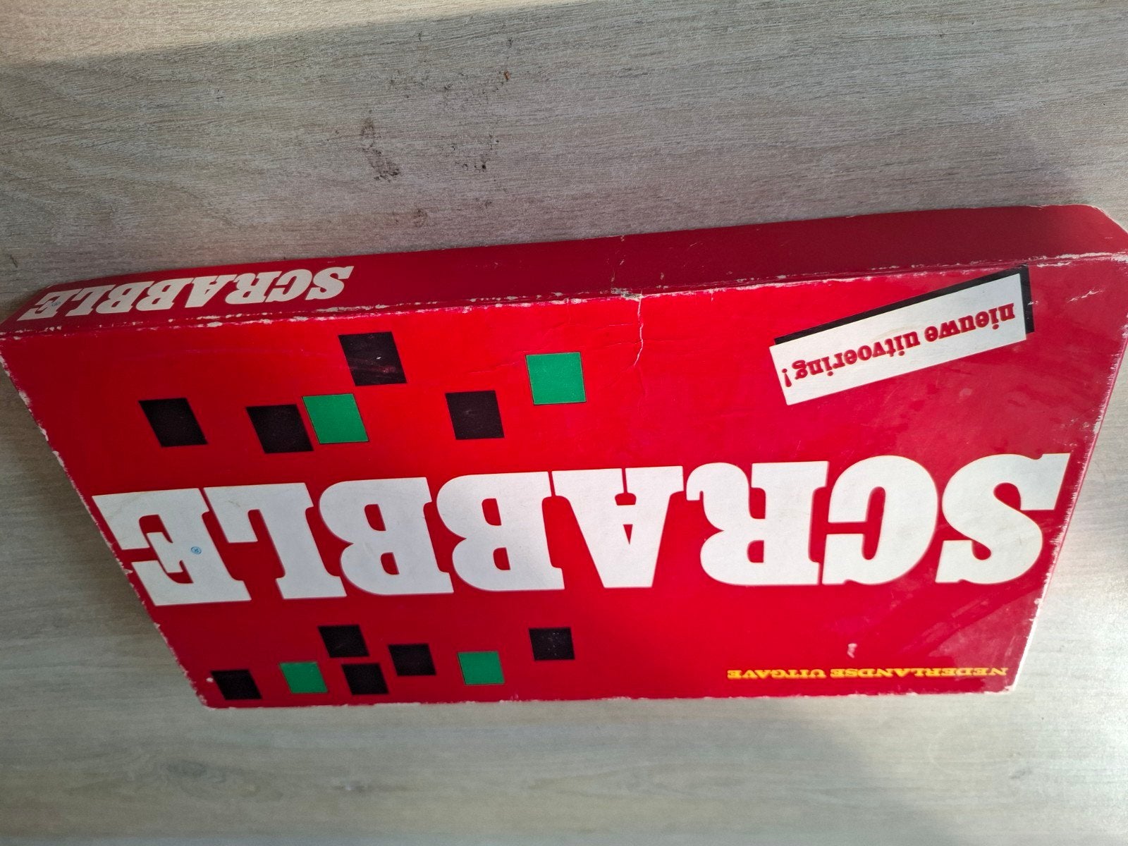 Scrabble Bordspel - Nederlandse Uitgave, Hobby en Vrije tijd, Gezelschapsspellen | Bordspellen, Gebruikt, Ophalen of Verzenden