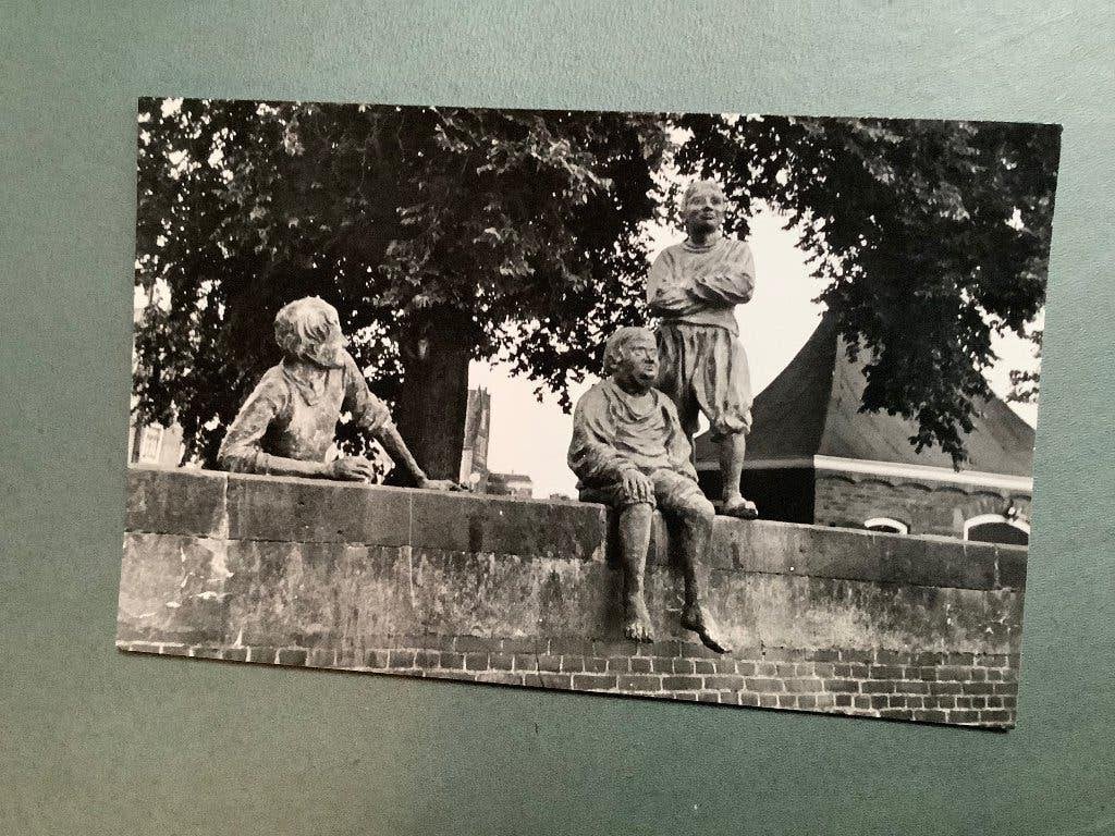 Hoorn, monument; Scheepsjongens van Bontekoe, Ophalen of Verzenden, 1960 tot 1980, Gelopen, Noord-Holland