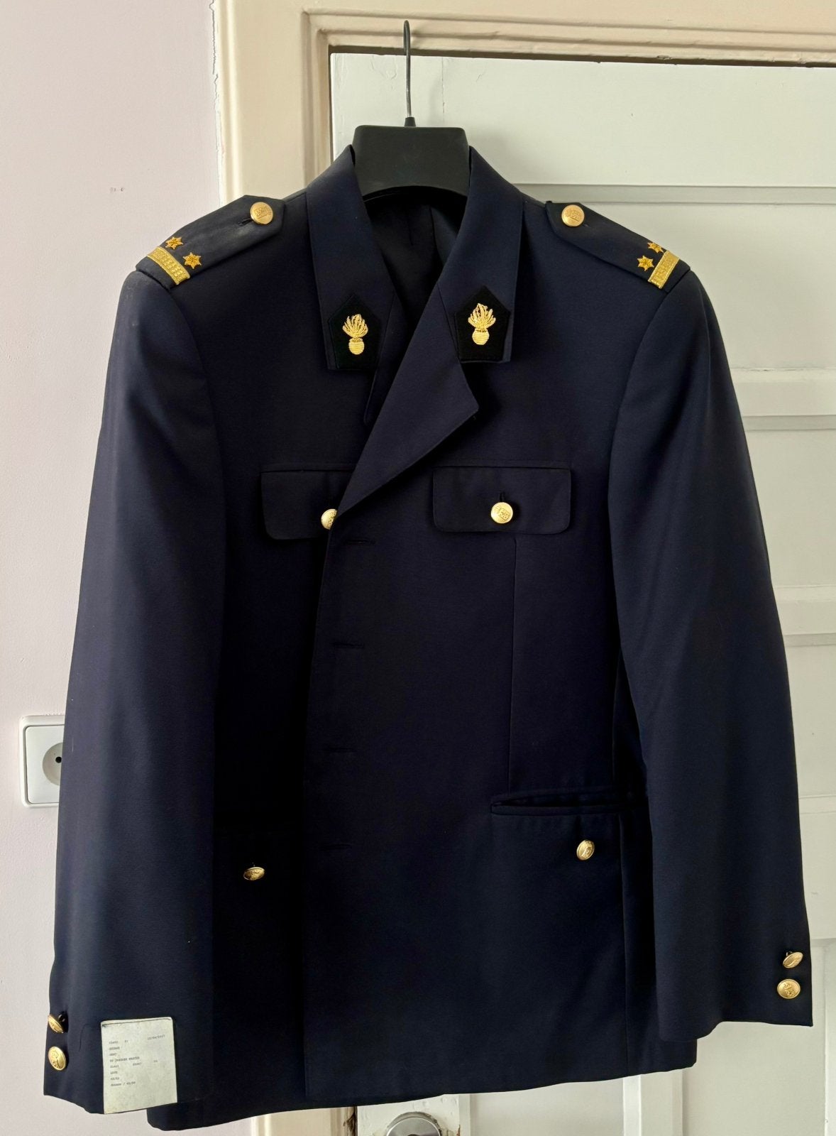 Vintage Douane Uniform Jas - Marcus De Jaegher, Ophalen of Verzenden, Heren