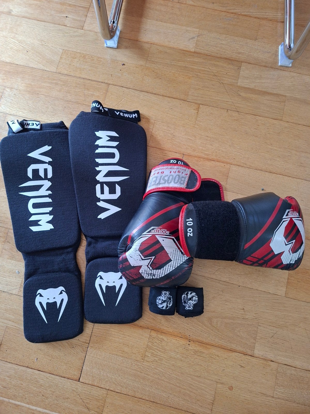 kickbox set, Ophalen of Verzenden, Zo goed als nieuw, Bokshandschoenen