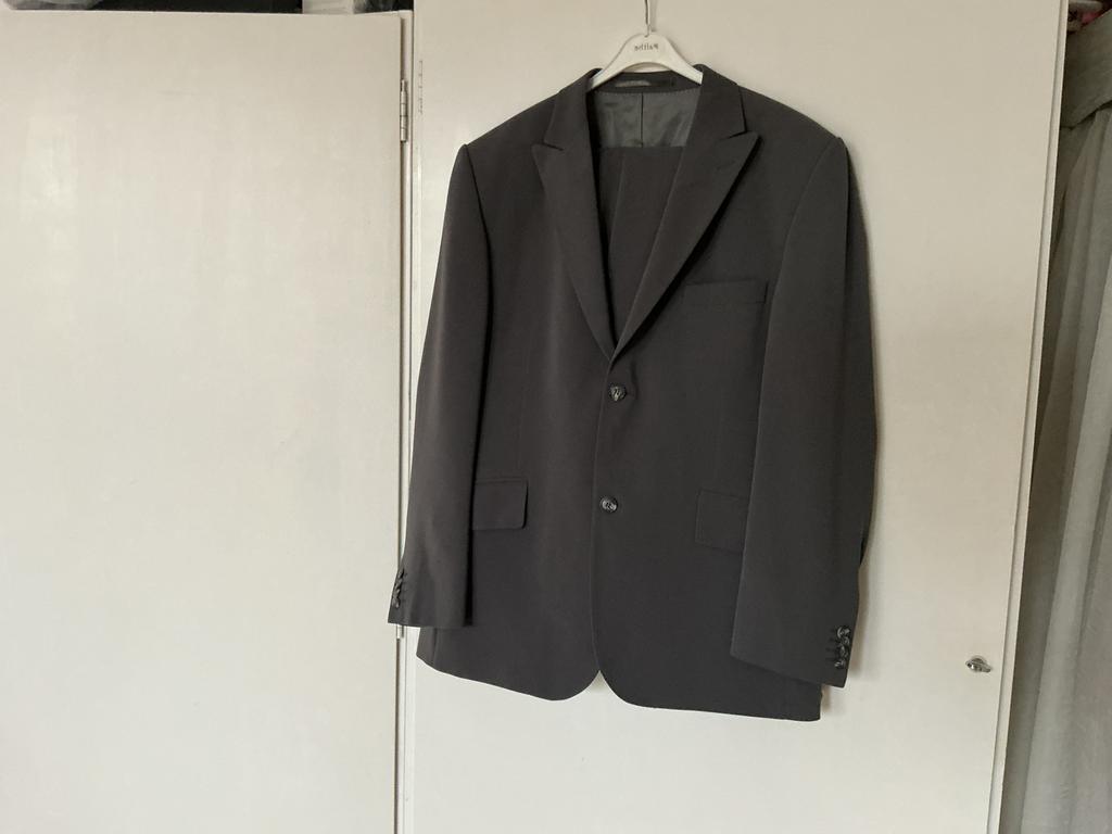 Te koop heren pak  maat 52, Kleding | Heren, Kostuums en Colberts, Ophalen of Verzenden, Zo goed als nieuw, Maat 52/54 (L), Groen