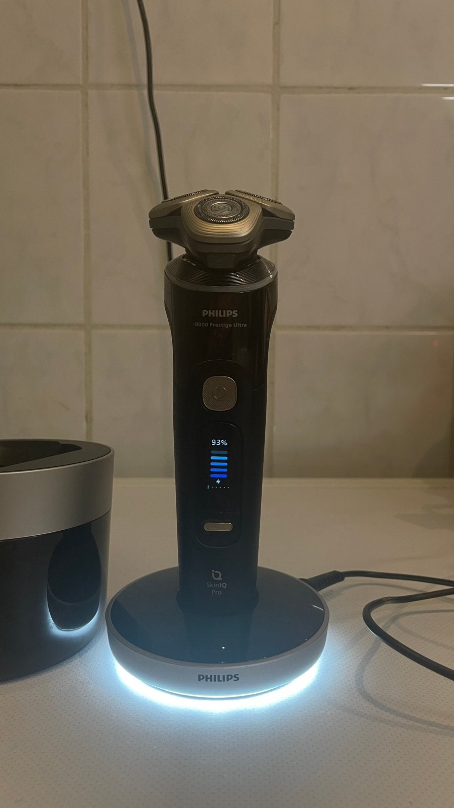 Philips Shaver i9000 Prestige Ultra met SkinIQ Pro, Ophalen of Verzenden, Gebruikt, Overige typen