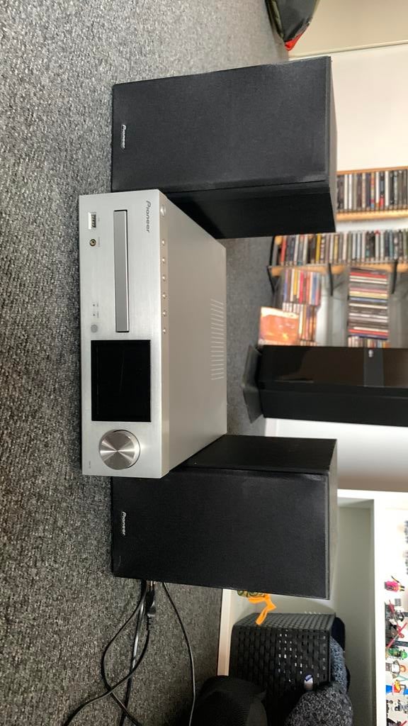 Pioneer cd reciever cd functie werkt niet., Surroundset zonder subwoofer, Niet werkend, Minder dan 60 watt, Ophalen