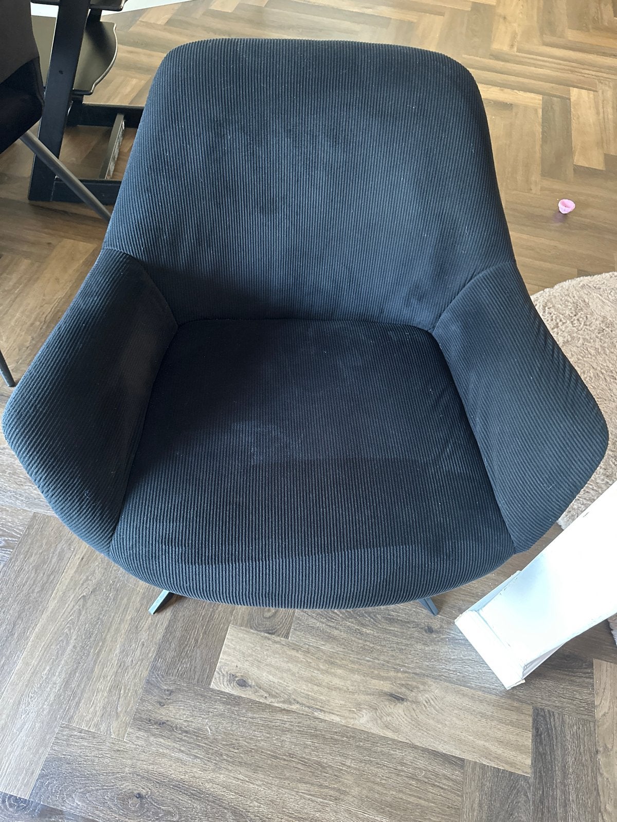Rib fauteuil bronx71 - Comfortabele en stijlvolle stoel, Huis en Inrichting, Fauteuils, Ophalen, Gebruikt, Stof, 75 tot 100 cm