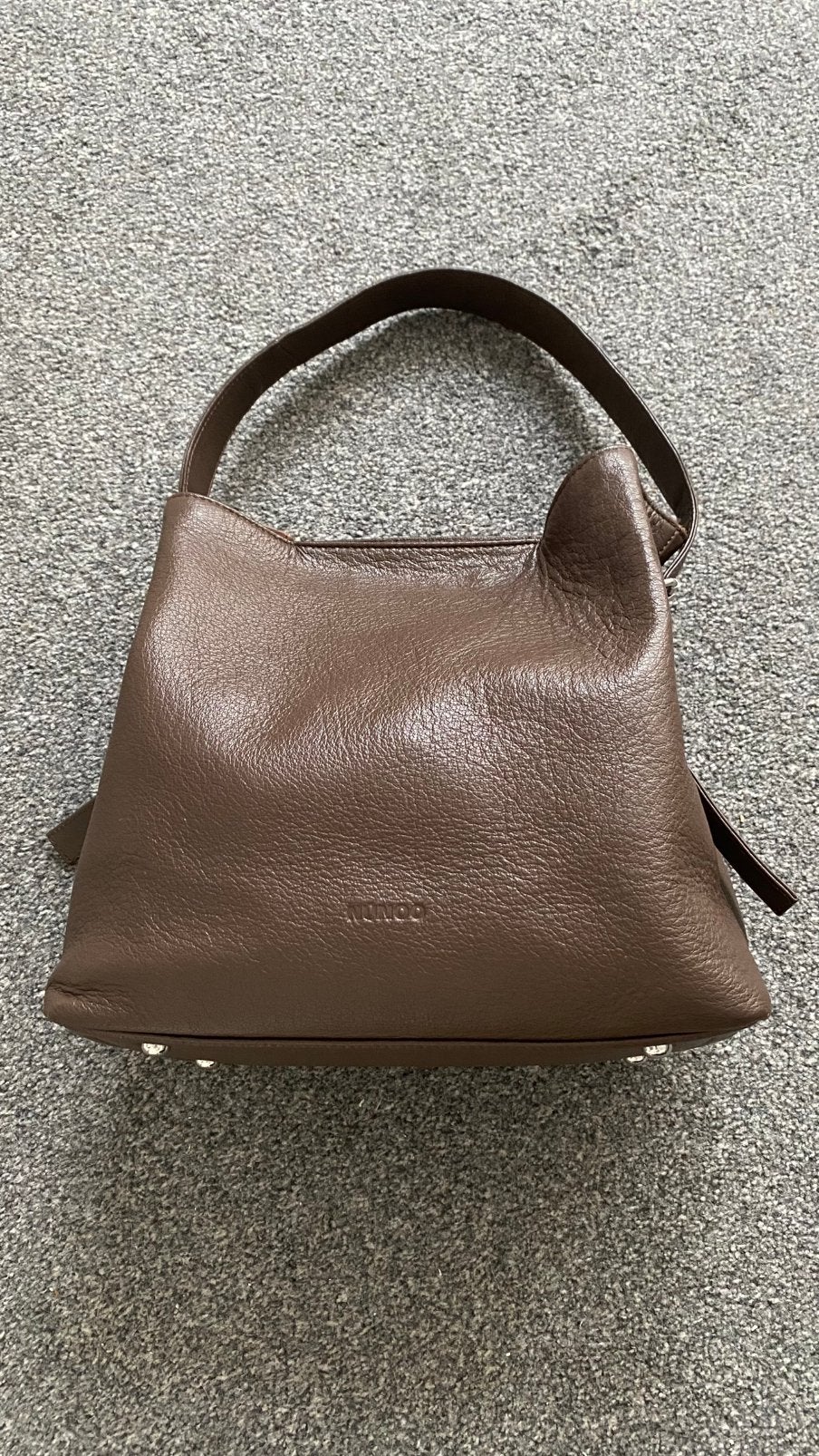 Nunoo chiara air 1 tas 5x gedragen, Ophalen of Verzenden, Nieuw, Bruin