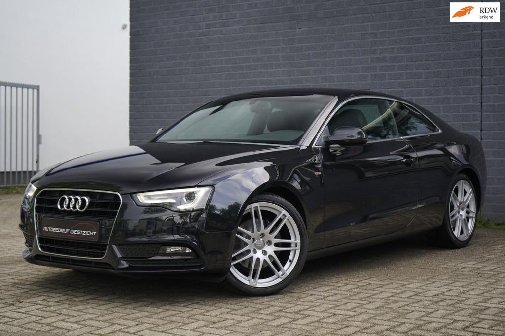Audi A5 Coupé 2.0 TFSI quattro S line Automaat, Facelift, Automaat, Gebruikt, Zwart, 4 cilinders