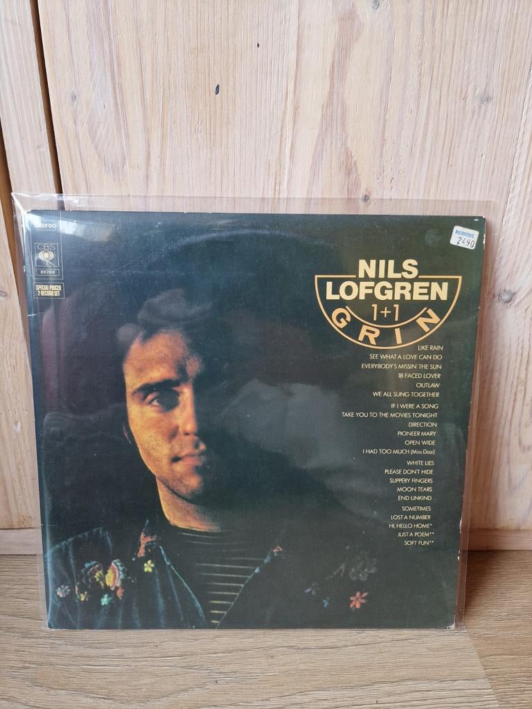 Nils Lofgren Grin 1+1 LP Vinyl CBS Special Price, Gebruikt, Ophalen of Verzenden, 1970 - 1979, 12 inch