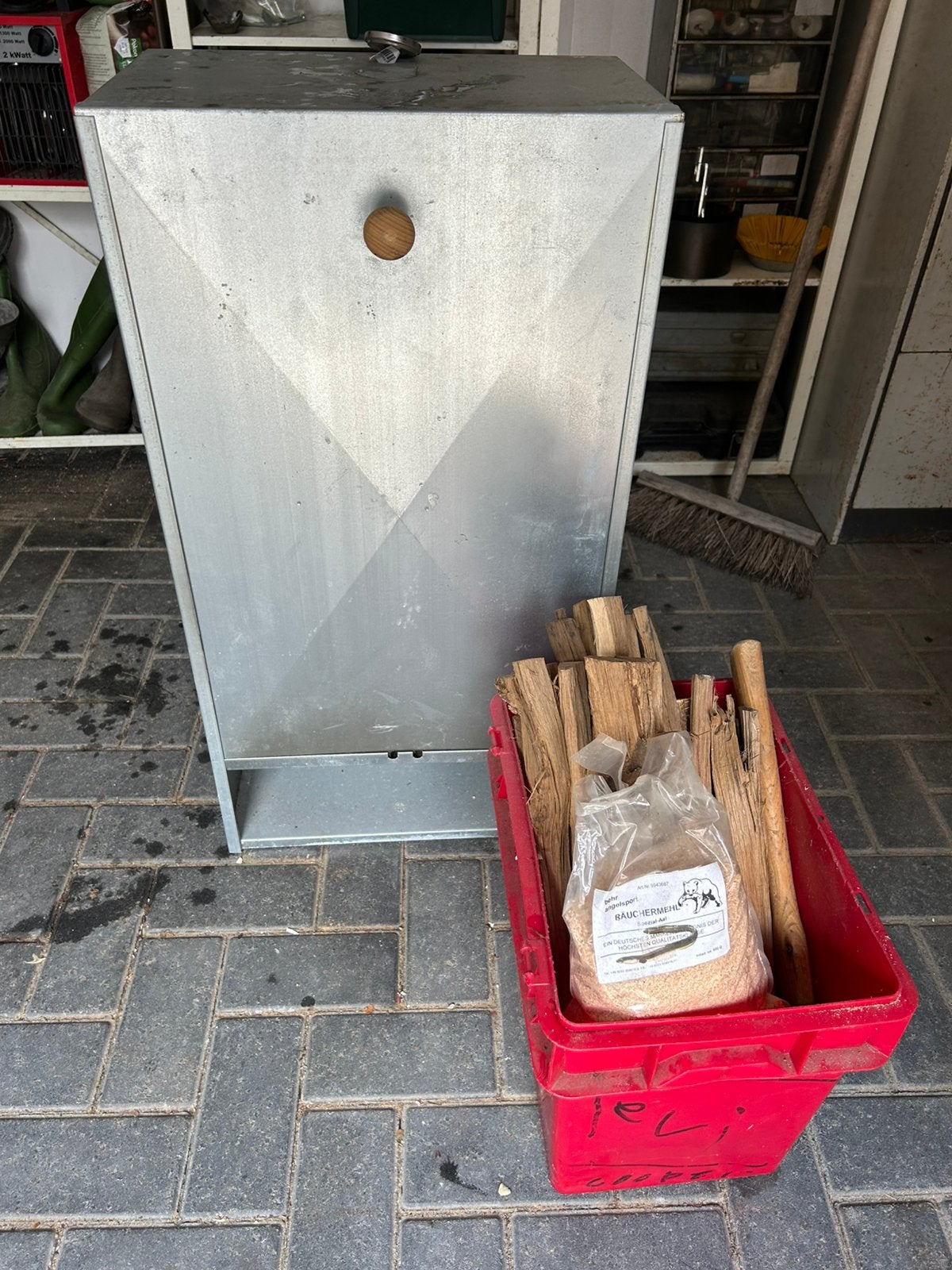 Rookton 1x gebruikt! Paling enz, Ophalen, Zo goed als nieuw