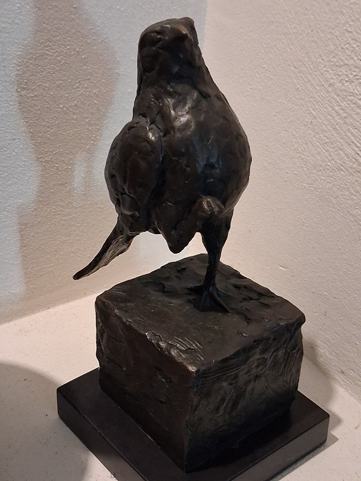 bronzen merel van milo, Ophalen of Verzenden