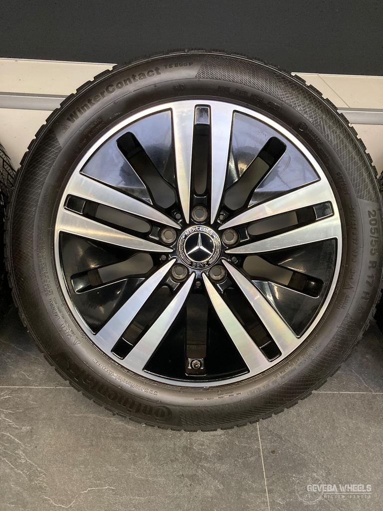 17” originele Mercedes A W177 B W247 velgen + winterbanden, Auto-onderdelen, Banden en Velgen, Gebruikt, -, -, Banden en Velgen