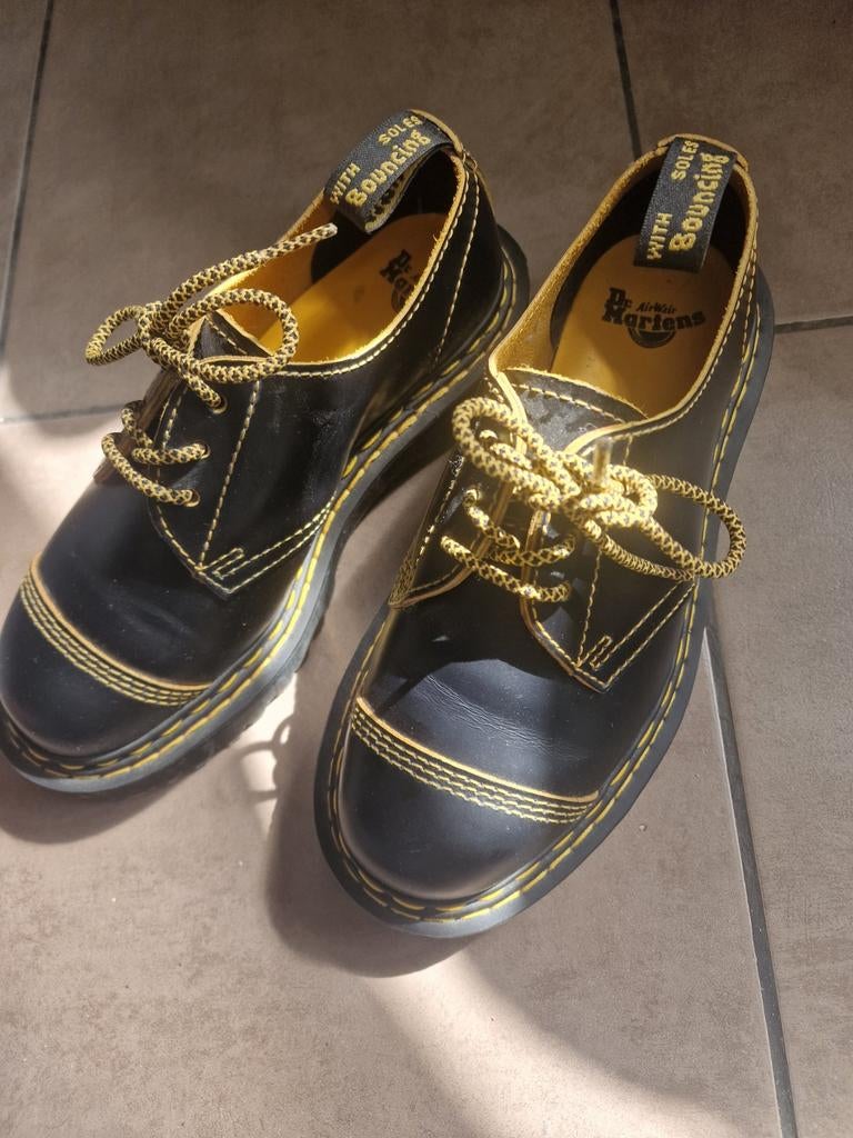 Dr. Martens Bex Double Stitch Schoenen Maat 37, Ophalen, Schoenen met lage hakken, Zwart, Dr. Martens