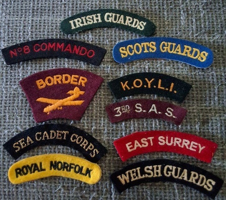 Leger embleem verzameling, Verzenden, Landmacht, Nederland, Embleem of Badge