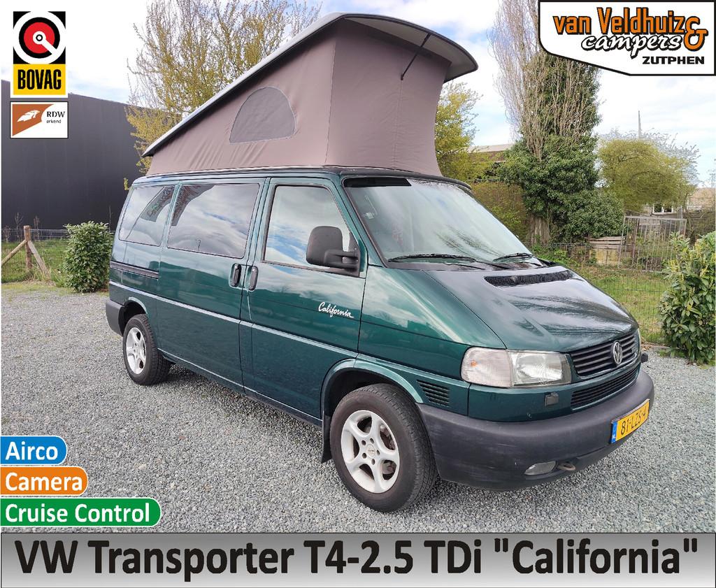 VW Transporter T4 - 2.5 TDi "California", Buscamper of Camperbus, -
-  -, Volkswagen, Info@buscampers-zutphen.nl