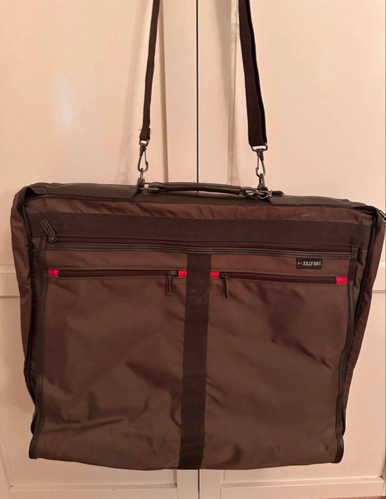 Jolly Bags Kostuumtas voor Heren - Zo goed als nieuw, Sieraden, Tassen en Uiterlijk, Ophalen, 40 tot 60 cm, 30 cm of meer, Bruin