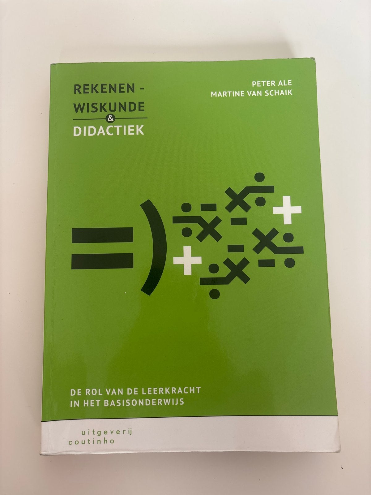 Rekenen - Wiskunde & Didactiek - Peter Ale & Martine van Sch, Boeken, Ophalen of Verzenden, Gelezen, Overige niveaus, Wiskunde A