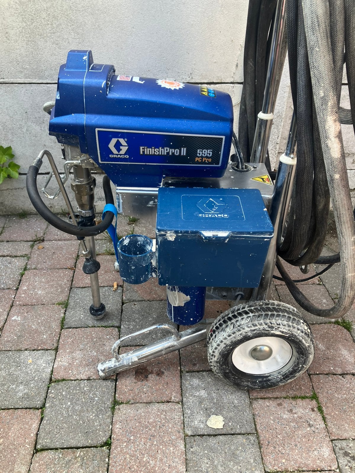 Graco finishpro || 595 smartcontrol, Ophalen of Verzenden, Zo goed als nieuw, Verfspuit of Verfpomp