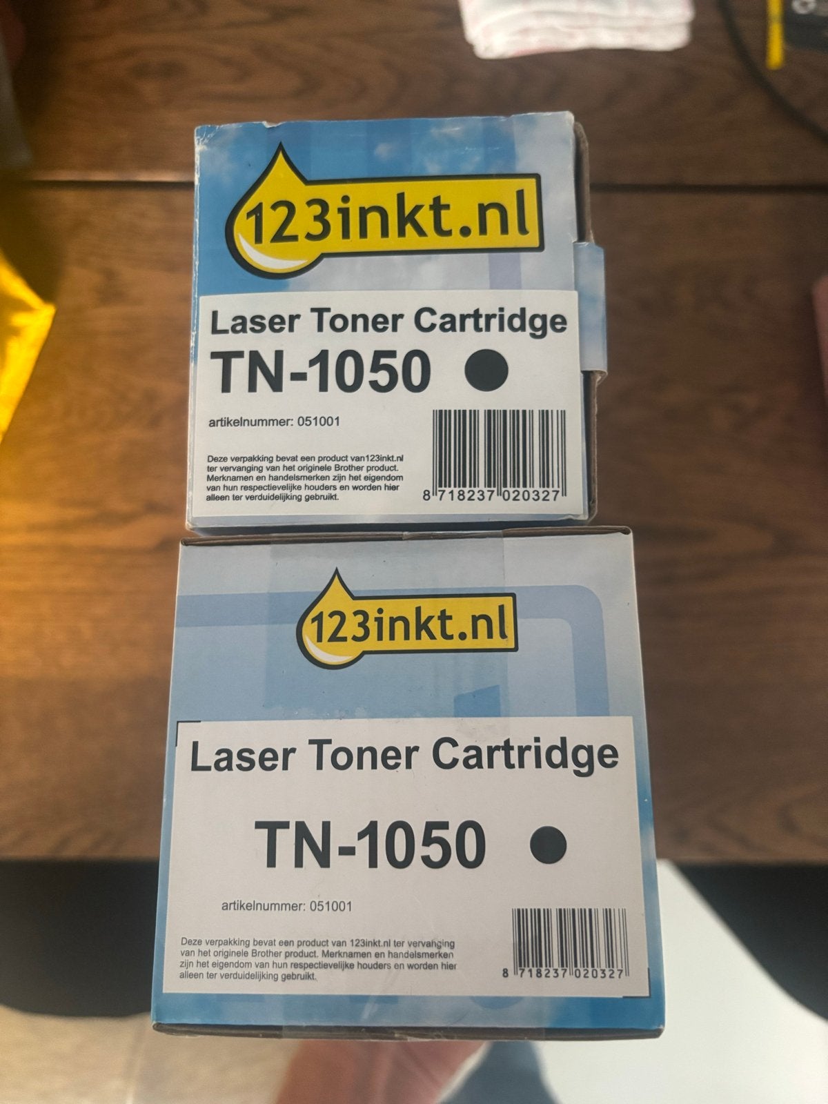 Laser Toner Cartridge TN-1050 2 stuks, Computers en Software, Ophalen, Nieuw, Toner