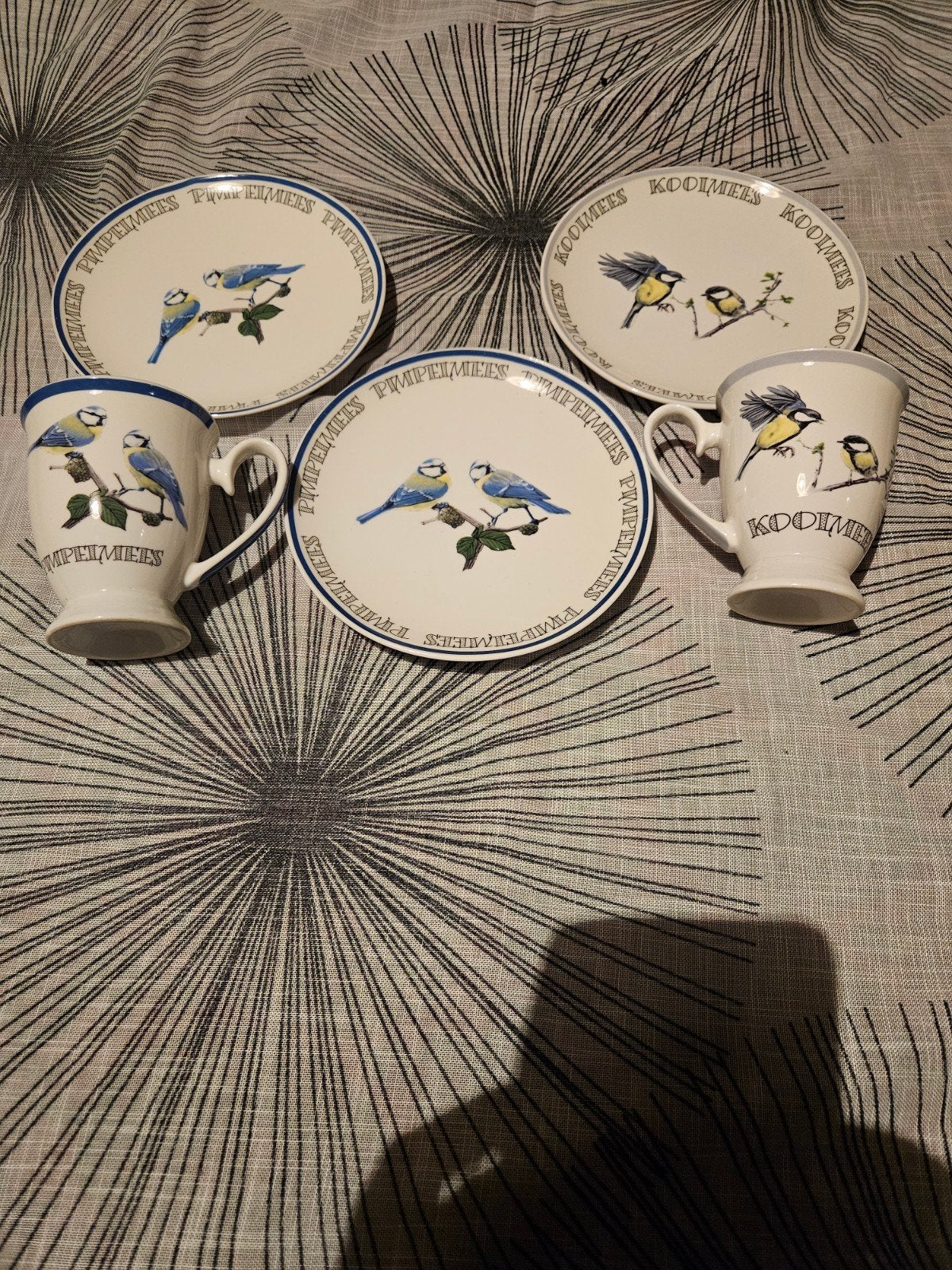 Hollandsche Vogels door Elles servies set, Ophalen of Verzenden