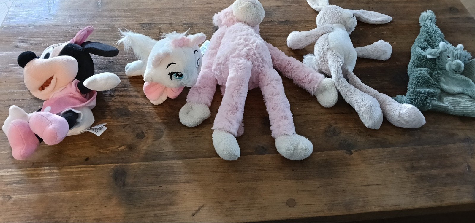 Knuffels nog nooit gebruikt, Ophalen