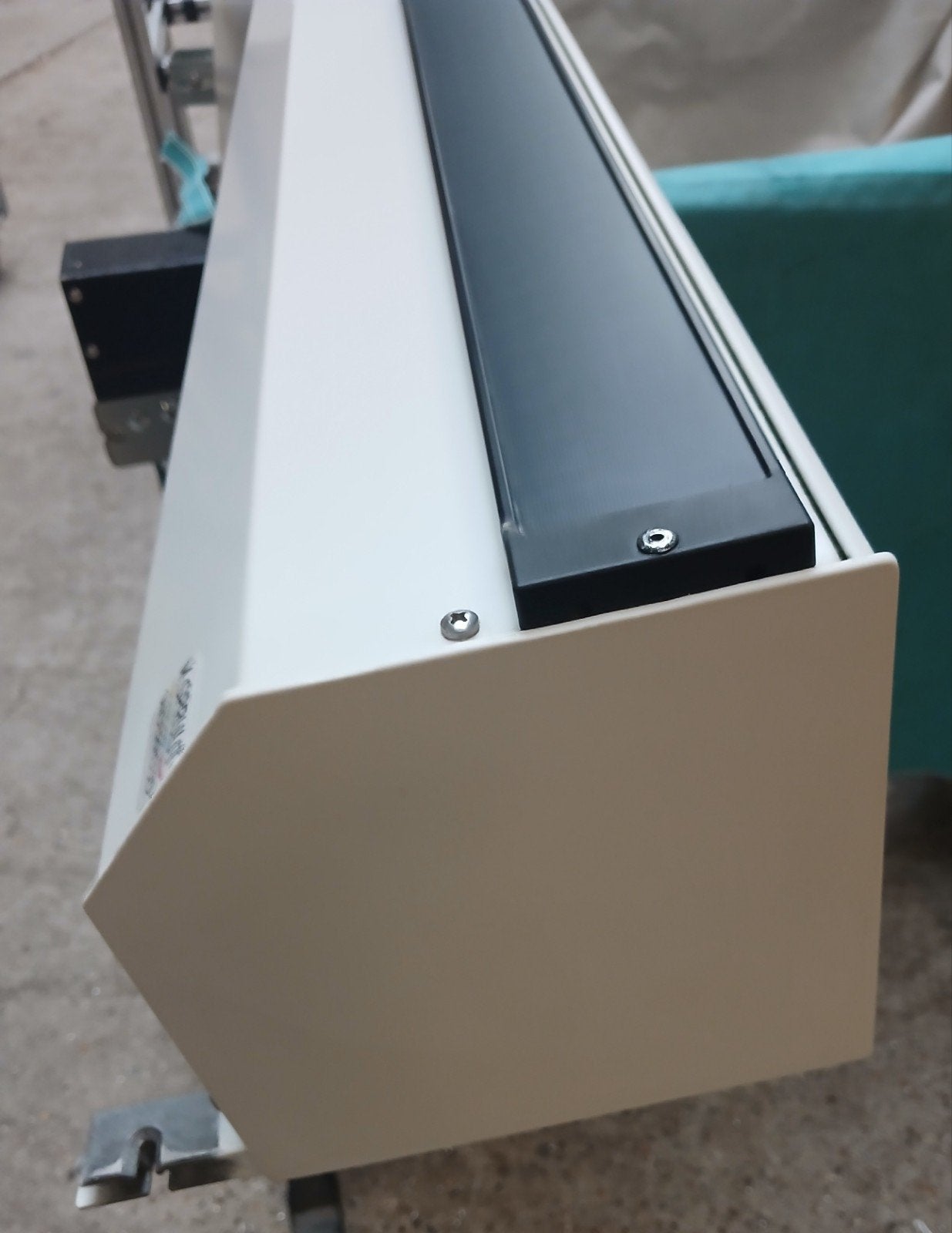 1 x rolluik solar 196 breed 273 hoog sunmaster., Ophalen, Wit, Minder dan 100 cm