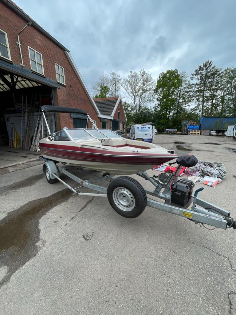 Maxum Speedboot met Yamaha 50pk buitenboordmotor, Ophalen, Overige merken, Gebruikt, 70 tot 120 pk