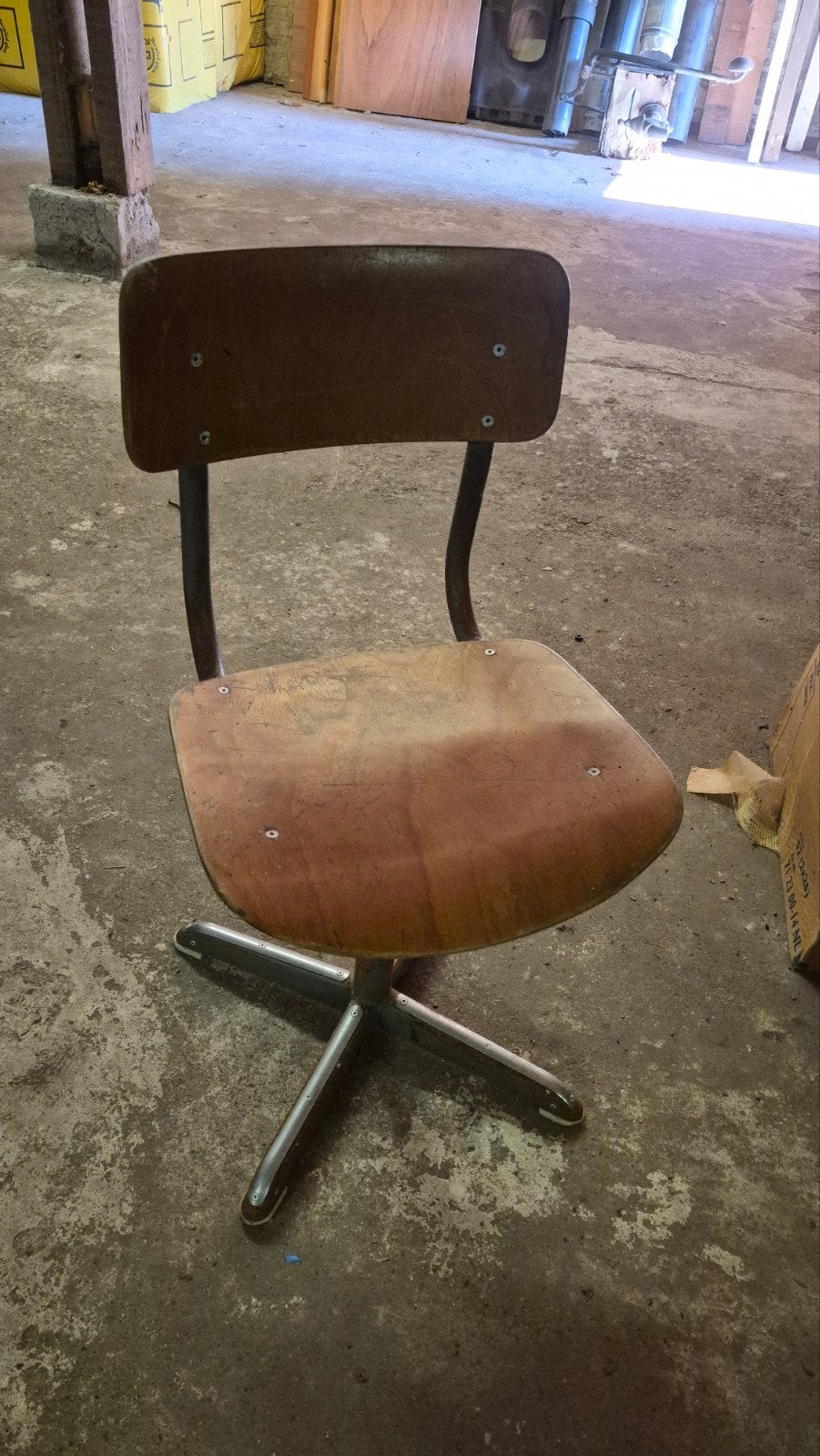 oude schoolstoeltjes, Ophalen, Gebruikt, 75 tot 100 cm