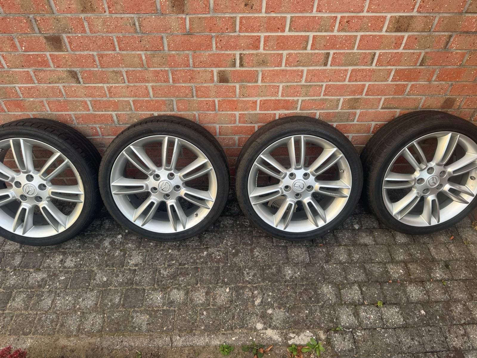 Originele mazdaspeed velgen mx5 nc, Ophalen, Gebruikt