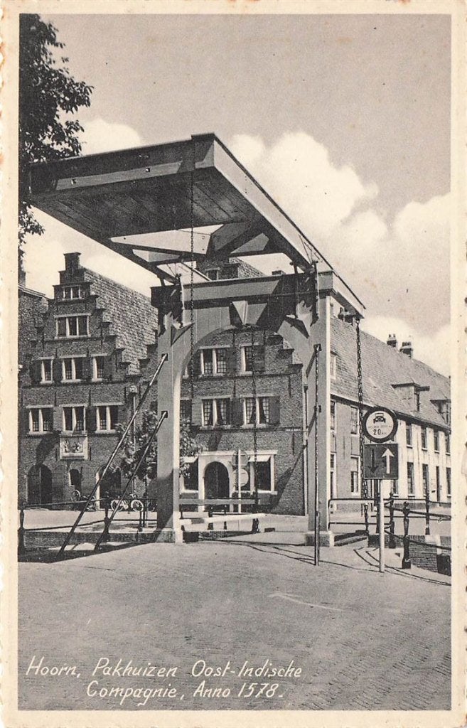 703-020-035 Hoorn Pakhuizen Oost-Indische Compagnie, Verzenden, Voor 1920, Noord-Holland