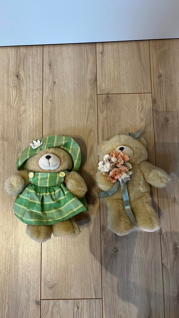 Forever friends knuffels 2 stuks, Ophalen of Verzenden, Zo goed als nieuw, Stoffen beer, Forever Friends