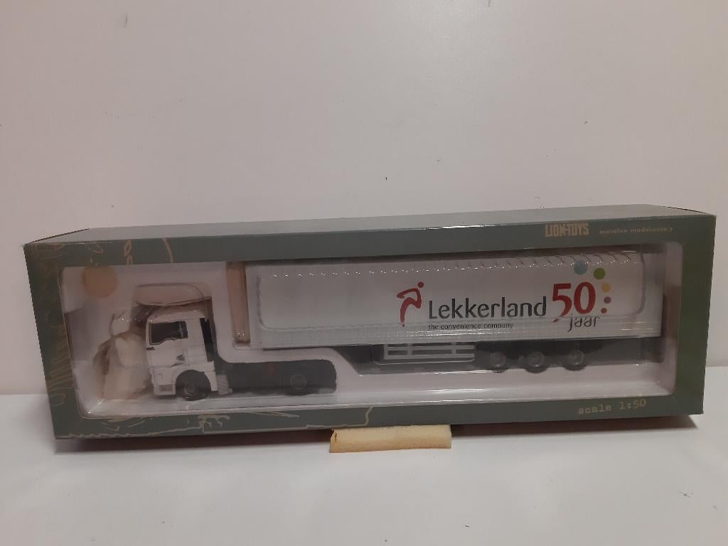Lion toys  (lekkerland), Hobby en Vrije tijd, Modelauto's | 1:50, Nieuw, Bus of Vrachtwagen, Lion Toys, Ophalen of Verzenden