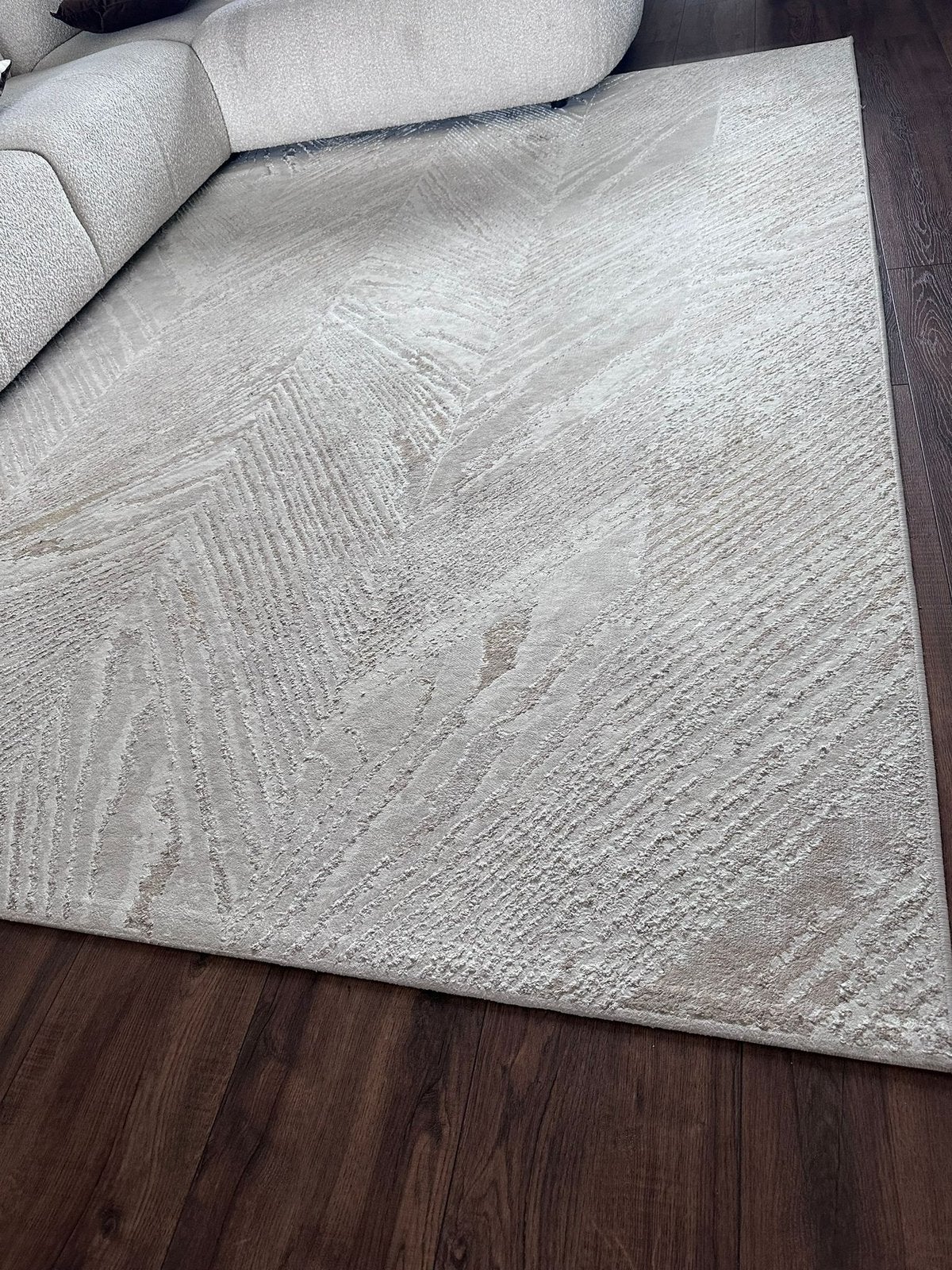 Vloerkleed Vero Beige 160x230 cm, Beige, 150 tot 200 cm, 200 cm of meer, Ophalen of Verzenden