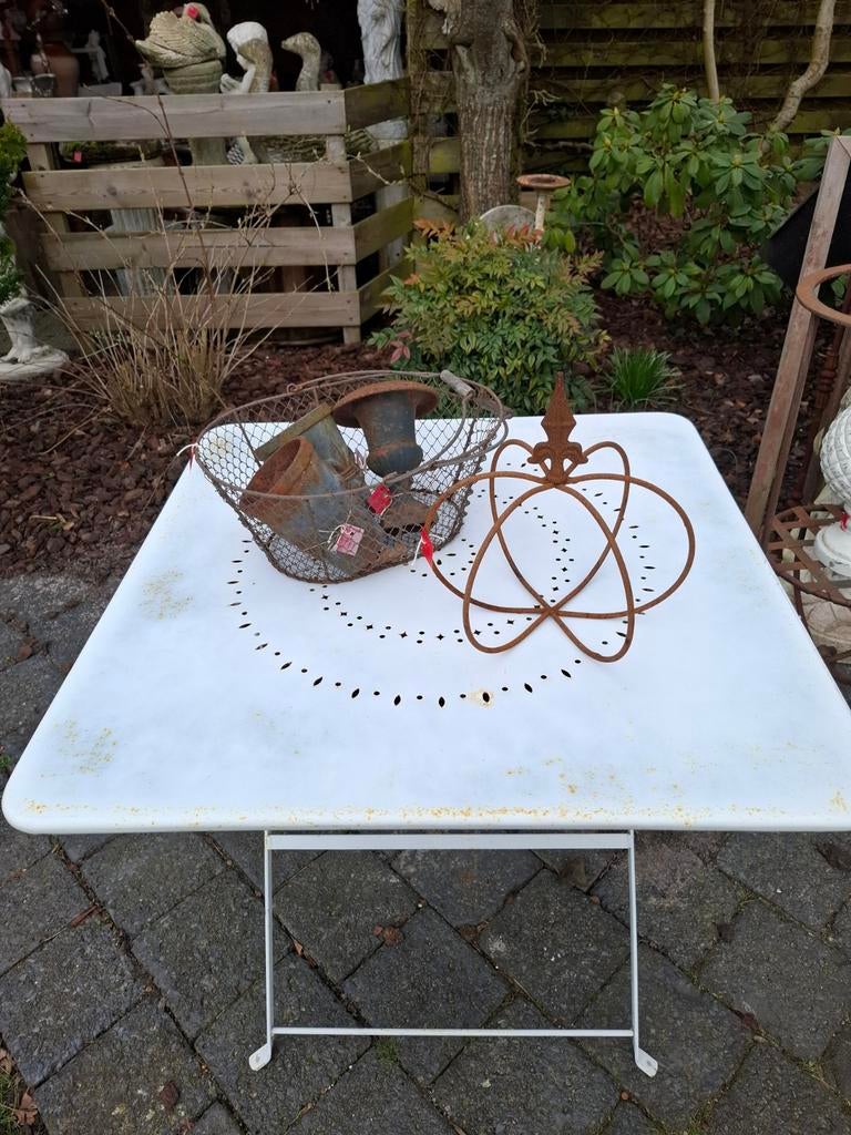 Grote tuintafel, Ophalen, Rechthoekig, Hout