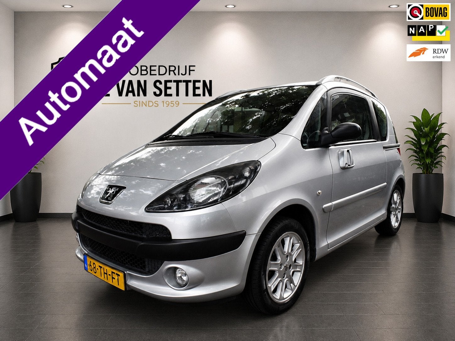 Peugeot 1007 1.6-16V Sporty Trekhaak, Auto's, Peugeot, 15 km/l, Gebruikt, 4 cilinders, 4 stoelen