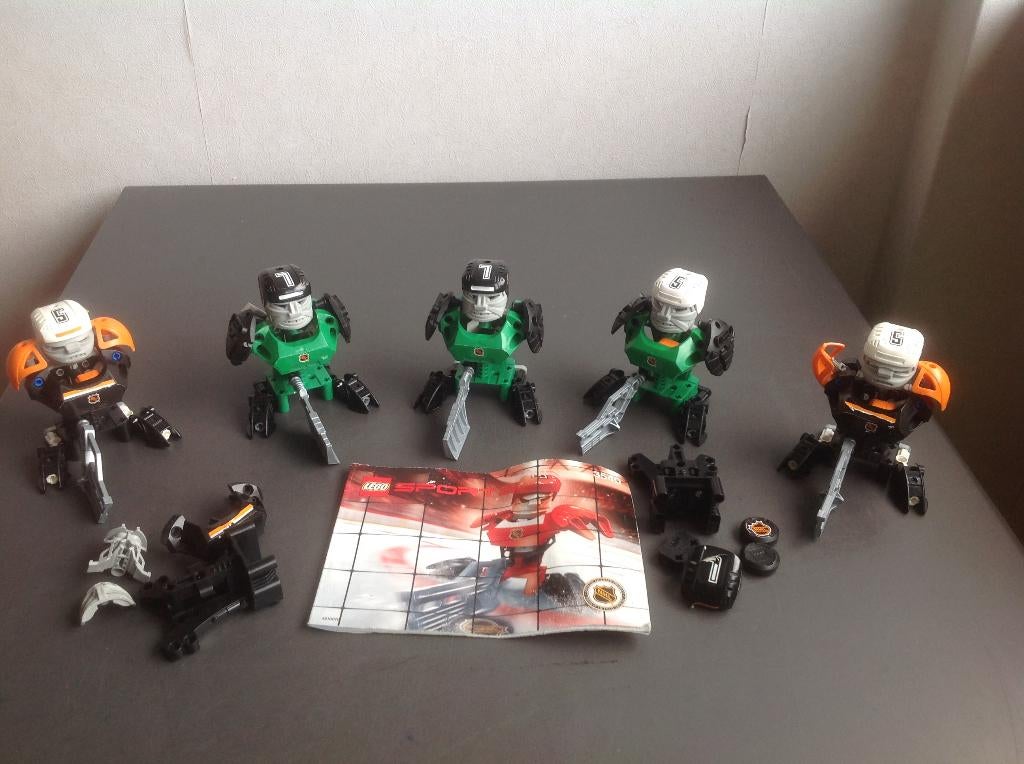 Lego ijshockey 3542,3541,Puck feeder,set parts, 2003, boekje, Overige thema's, Lego, Ophalen of Verzenden, Zo goed als nieuw