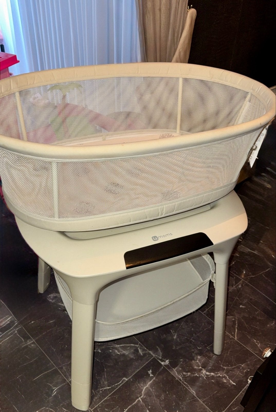 Baby schommel wieg -4moms, Ophalen, Zo goed als nieuw, Wieg